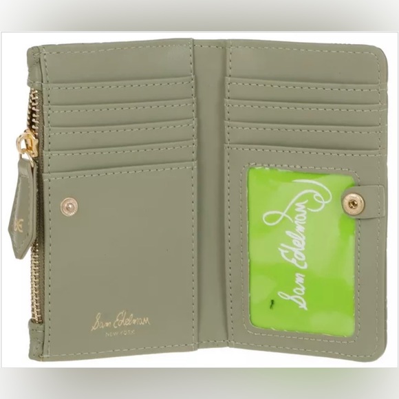 Sam Edelman Miren Slim Bi-Fold Wallet NWT - Picture 2 of 2